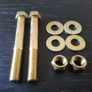 TCA to Cross Member Bolts, Ford Escort MK1 & MK2 Capri Factory Correct Lock nuts - Picture 1 of 2
