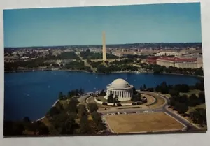 Washington D.C. Luftaufnahme der Hauptstadt Postkarte (O1) - Bild 1 von 2