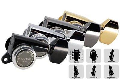 GOTOH SG381-07-MGT Locking Tuning Machine w/ Small Knobs - Pre-Configured Sets - Image 1 of 4