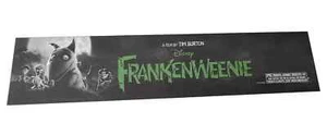 "Póster de Mylar de cine Frankenweenie Disney 2012 5x25"" Tim Burton" - Imagen 1 de 6
