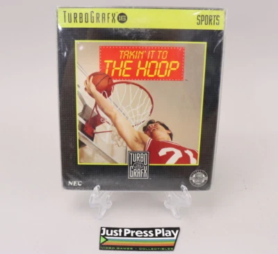 Takin' It to the Hoop NEC TurboGrafx-16 TG16 Basketball 1990 New Factory Sealed! - Image 1 of 4