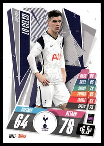 Giovani Lo Celso 2020-21 Topps Match Attax UEFA Champions League #TOT13 - Imagen 1 de 2