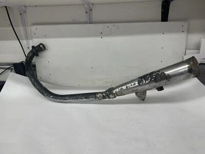 Yamaha TX500 TX 500 1973 serie Street silenciador escape cabezal escape izquierdo Foto 1 de 4