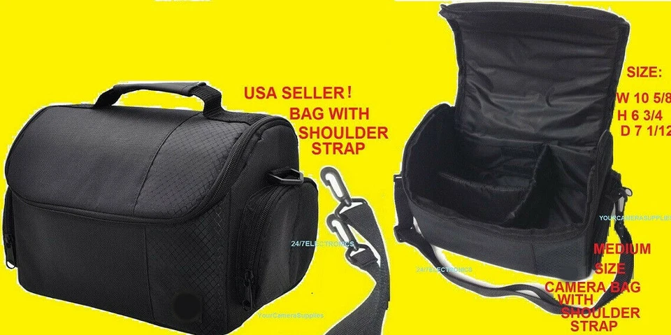 Xit XTCC2 Medium Digital Camera/Video Case Black