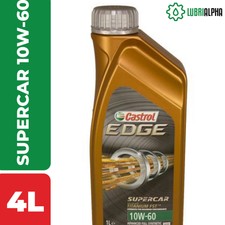 Olio Motore Castrol EDGE SUPERCAR 10W60 TITANIUM FST 4 Litri