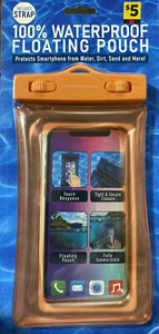Floating Cell Phone water Pouch Dry Bag Cover Case cell Phone Waterproof bag - Picture 1 of 2
