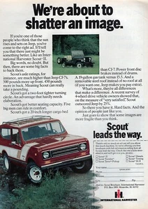 International Scout II Rallye 1978 anuncio original impreso en color - Imagen 1 de 1