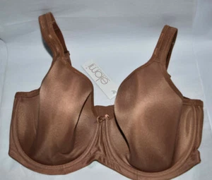 NWT Elomi 1220 Smoothing foam underwire bra - Chocolate 46DD - Picture 1 of 1