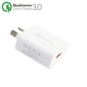 Qualcomm 3.0 Quick Charge High Speed Wall Charger For Apple Samsung Google NEW - Picture 1 of 6