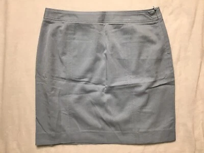 Falda recta Chadwicks para mujer talla 12 azul cremallera lateral elástica bolsillos traseros nueva sin etiquetas Foto 1 de 3