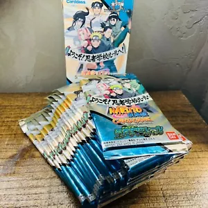 NARUTO Carddass Card Game Ninja School Rules Starting Pack 15 Pack Open Box - Picture 1 of 18