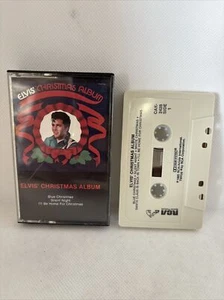 Elvis Christmas Album Cassette Tape 1985 RCA Tested VG - Imagen 1 de 5