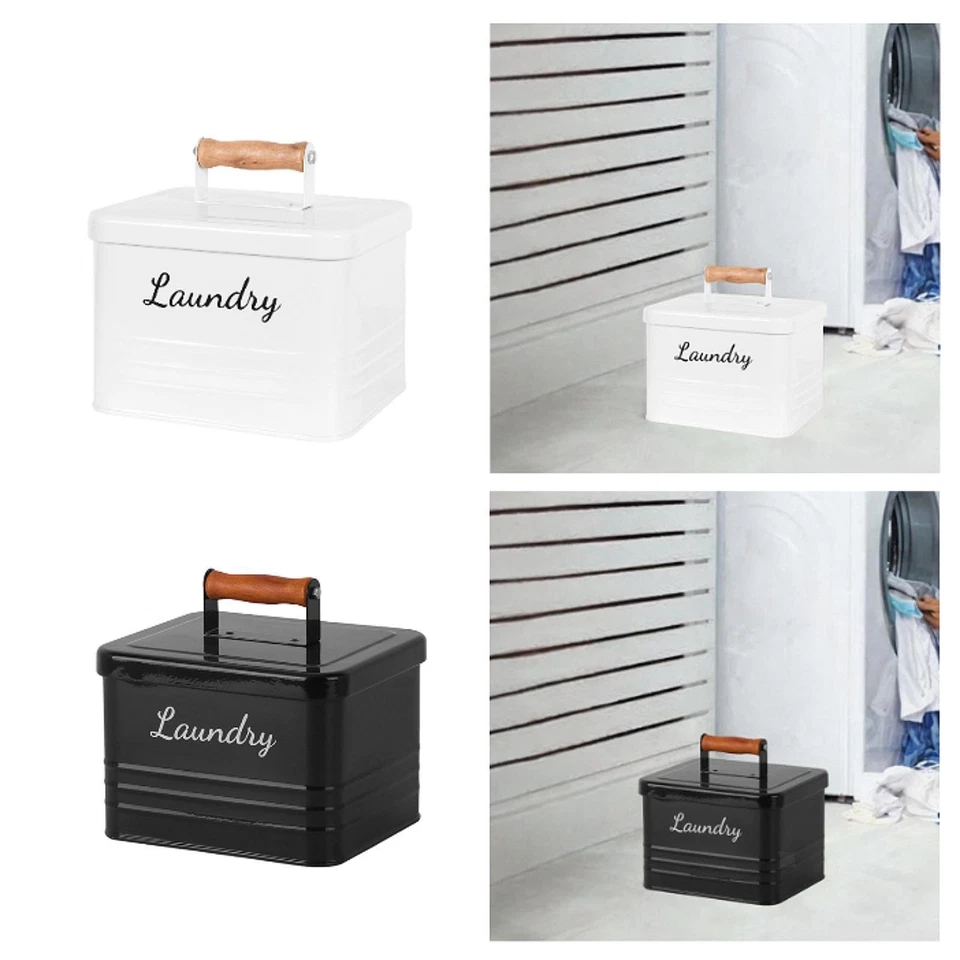 Laundry Pods Storage Container Iron Storage Box Multipurpose Large Capacity - Image 1 of 1