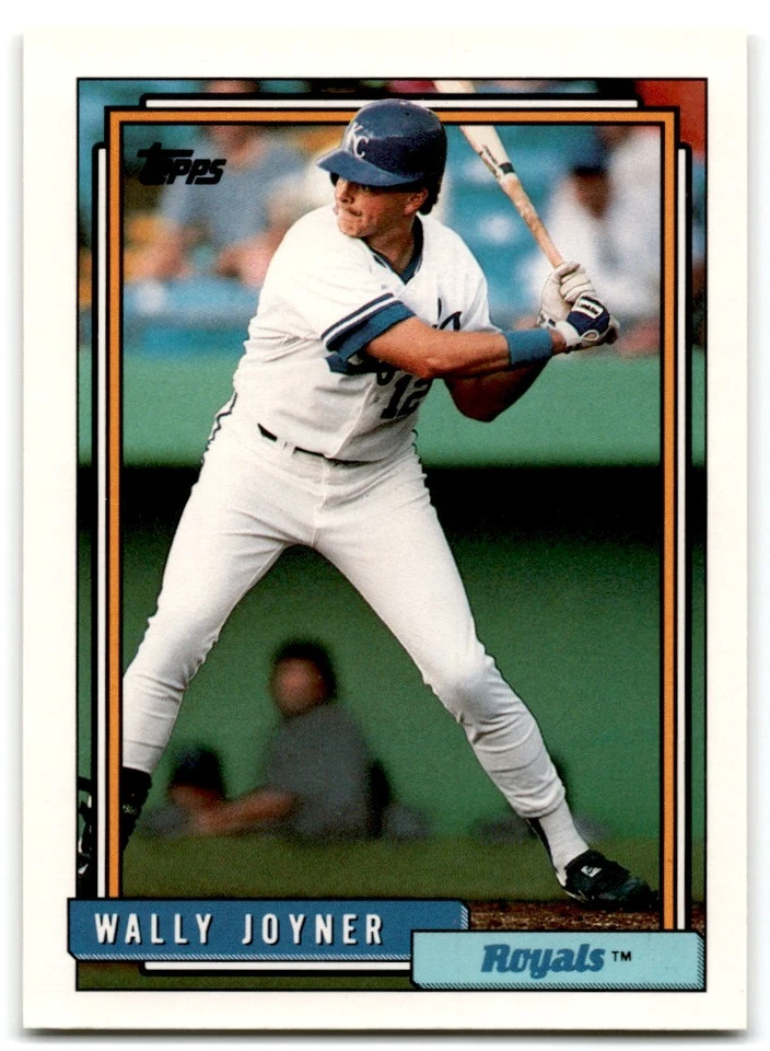 1992 Topps Traded Wally Joyner Kansas City Royals #59T - Image 1 of 2