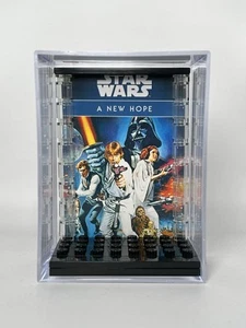 Minifigur Vitrine für Lego Star Wars A New Hope KEINE MINIFIGUREN ENTHALTEN - Bild 1 von 4