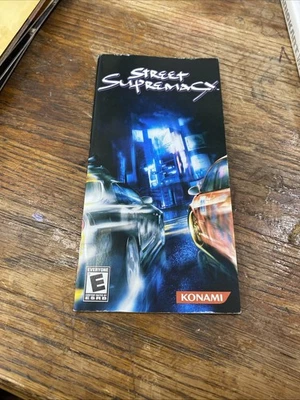 Street Supremacy - PSP Playstation Portable- Manual Only **NO GAME! - Image 1 of 2