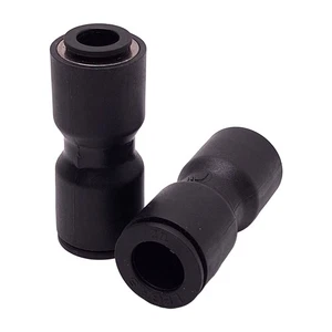 Lot of 2 Parker Legris 3106 60 62 Push-Fit Union Fitting ø1/2" Tube x ø3/8" Tube - Picture 1 of 8