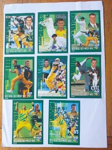 Weet-Bix - ACA - Cricket 2000 Get Real - Partial cards 7 of 20 of in set. - Picture 1 of 9