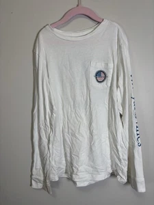 Red White And Blue Boys Vineyard Vines 8/10 Play Condition - Picture 1 of 6