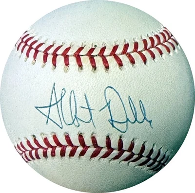 Béisbol de la Liga Americana firmado por Albert Belle OFC Rawlings tono menor - Holo UDA Foto 1 de 3