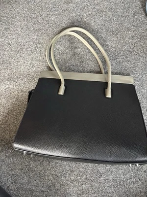 Cleo And Patek Italy Black, Gray And Red  Shoulder Bag - Image 1 of 4