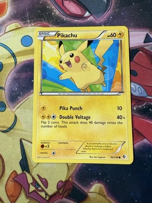 Pokémon TCG Pikachu 50/149 Boundaries Crossed Normal LP - Image 1 of 2