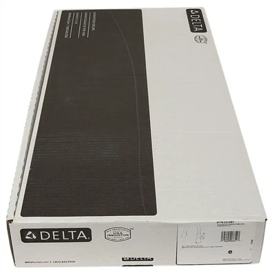 Torneira de cozinha Delta 9179-CZ-DST Coranto 1,8 GPM champanhe furo único puxar para baixo - Imagem 1 de 4