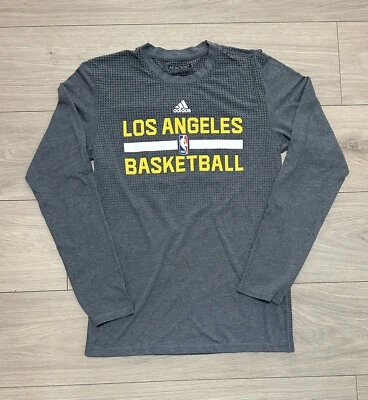 Camiseta de tiro pequeña de los Lakers Kobe Bryant práctica de calentamiento del año pasado emitida por el equipo Foto 1 de 4