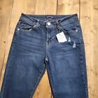 Morph Pillow Skinny Jeans Distressed Cuffed Juniors Size 7 NWT