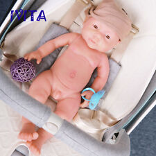 Popular 16'' Full Body Silicone Pretty Baby Boy Dolls Lifelike Reborn Baby IVITA