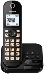 Panasonic KX-TGC460GB - Telefon bezprzewodowy z automatyczną sekretarką - KX TGC460GB - Zdjęcie 1 z 4