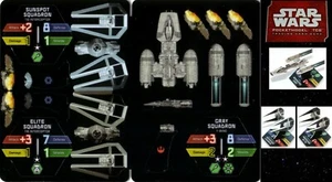 STAR WARS POCKETMODEL TCG BS005 Y-WING vs TIE INTERCEPTOR ( 3 MODELLI) - Picture 1 of 1