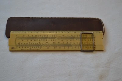 REGLE A CALCUL DE POCHE MARC PARIS UNIS FRANCE ENTREPRISE DUREY-SOHY - Photo 1/4