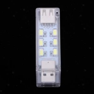 6W Schranklicht, 12 LED USB wiederaufladbare Nachtlichtlampe für Garage, - Afbeelding 1 van 10