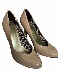 Fergalicious by Fergie Utopia Size Womens 7 1/2 M High Heel Shoes Tan Color
