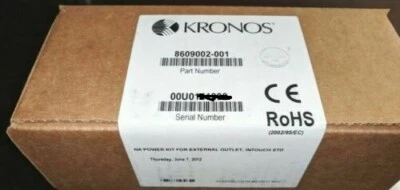 New 18V 2.2A Power Supply * Kronos 8609002-001 InTouch 9000 Time Clock In-Touch - Image 1 of 4