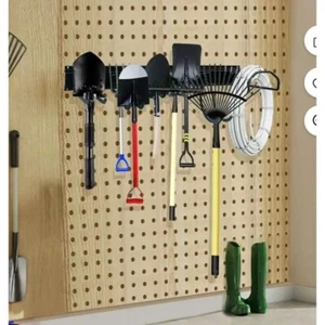 Organizador de herramientas de garaje montaje en pared herramienta de organización de garaje de alta resistencia utilidad de almacenamiento - Imagen 1 de 6