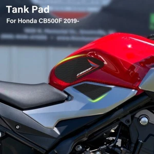 Tank Grip Knee Pads For Honda CB500F CB 500F 2019- Tank Pad Stickers Decals - Picture 1 of 11