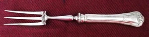 Iraq President Saddam Hussein Royal Palace Silver Serving Fork Christofle - Picture 1 of 6