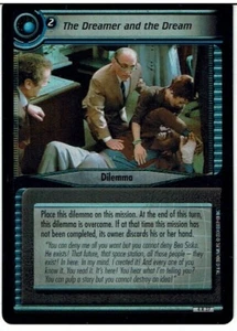 TAR TREK CCG 2E REFLEXIONES 2.0 FOIL CARD EL SOÑADOR Y EL SUEÑO 4R27 ex - Imagen 1 de 1