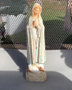jeweld cross co usa statue our lady Fatima relgious christian resin 6” - Picture 1 of 12