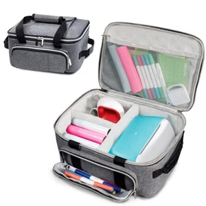 Carrying Case, Bag with Pockets Compatible with Cricut Joy, Easy Press Mini - Picture 1 of 6
