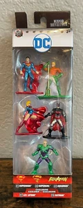 NEW Nano Metalfigs DC COMICS Superman Supergirl Batman Aquaman Lex Luthor NIP - Picture 1 of 10