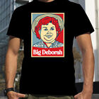 Big Deborah Funny Parody Black Cotton T-Shirt N74165