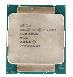 Lot of 10 Intel Xeon E5-2630 V3 - 2.40GHz Eight Core (SR206) Processor - Picture 1 of 1