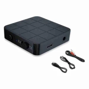 `2 in 1 Bluetooth5.0 Wireless Audio Transmitter Receiver RCA Adapter Mp3 ✧ - Picture 1 of 6