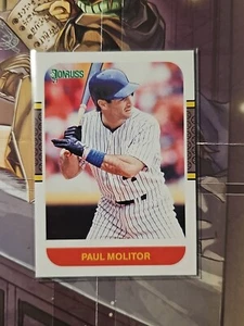 2021 Donruss #257 Paul Molitor baseball card 2 mlb baseball card - Picture 1 of 2