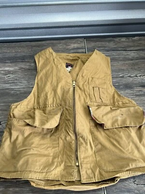 Vintage RedHead Brand Duck Canvas Shotgun Hunting Vest Size Med -L - Image 1 of 4