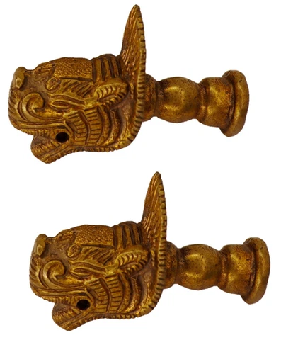 Lion Door Handle Antique Style Handmade Brass Drawer Wardrobe Pull Knobs BA976 Cover