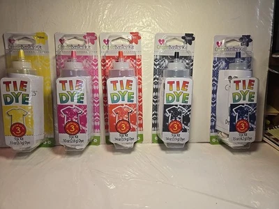 Create Basics Tie Dye Kit 9 Pieces New R2 Pick From 5 Different Colors - Image 1 of 4